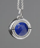 Bella Lapis Blue/Rhodium